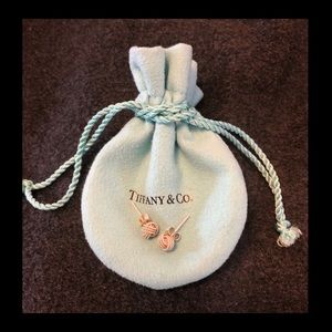 Tiffany love knot earrings
